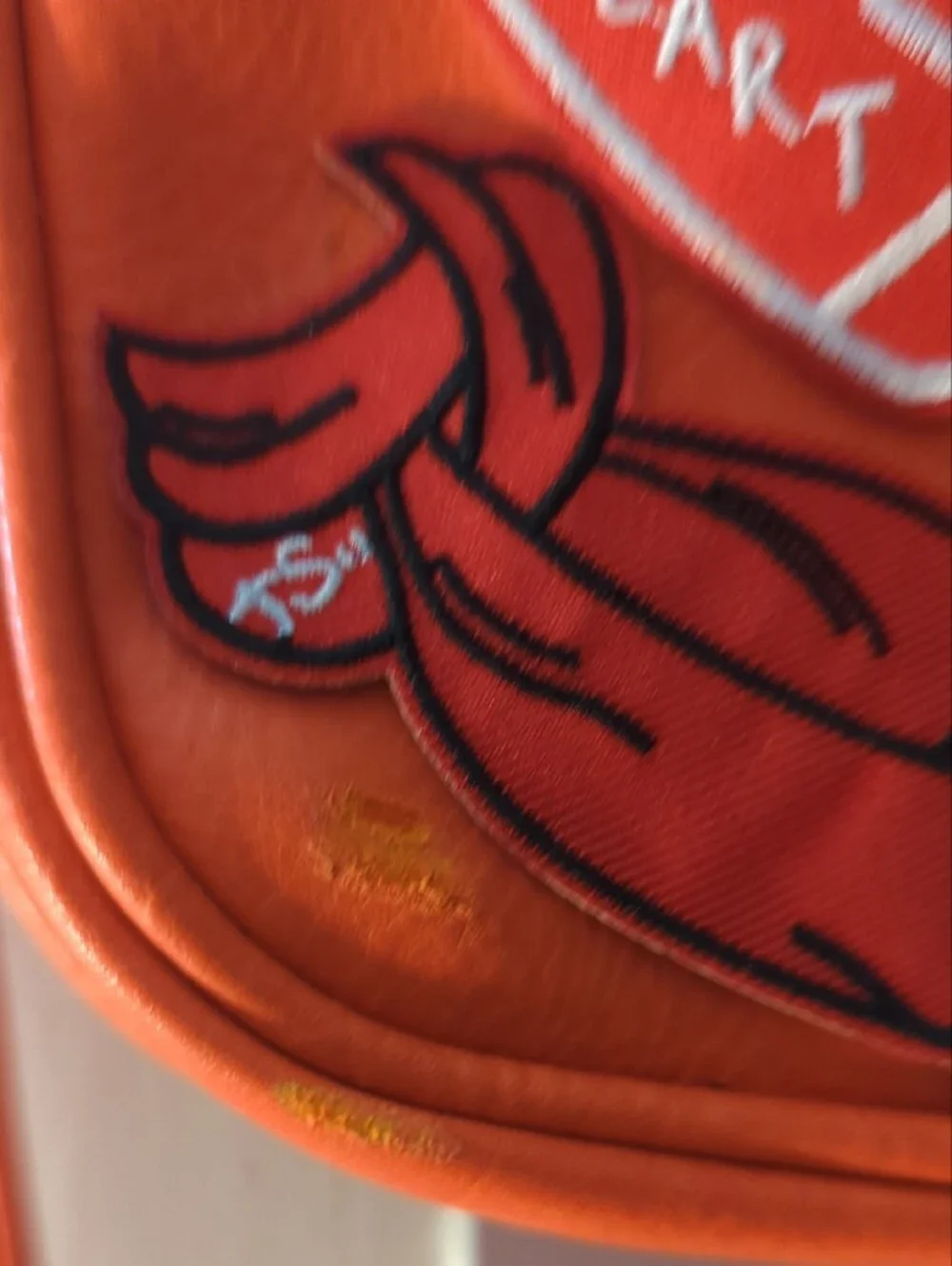 Taylor Swift 1989 Red Patch Orange Mini Backpack